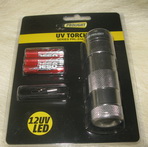 ������� ����������������  UV Torch 12uv led